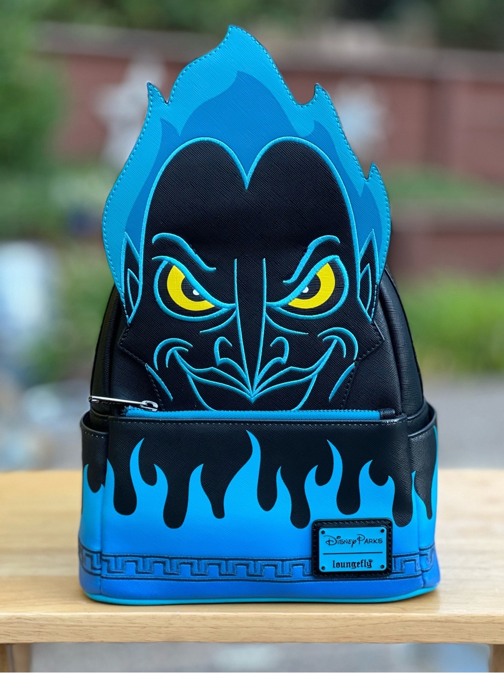 Loungefly Hercules Hades Cosplay Disneyland Paris Collector's Mini Backpack NWT